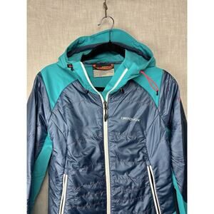 Ortovox Merino Wool Blend Hoody Womens Size Small Outdoor Softshell Full Zip